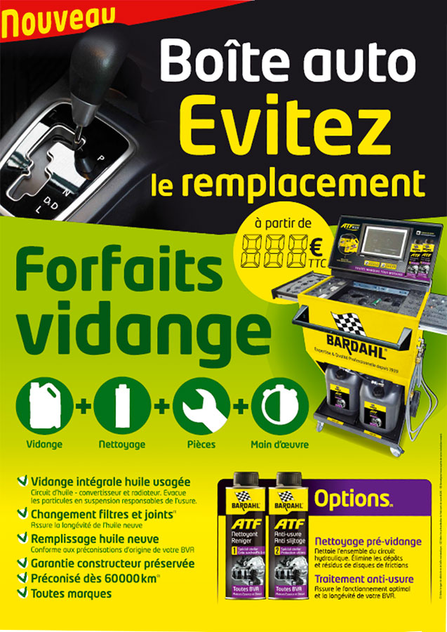 vidange boite automatique